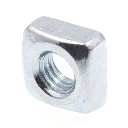PRIME-LINE Square Nuts, 5/16 in.-18, Zinc Plated Steel 25 Pack 9192638
